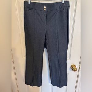 Chico’s Dress Pants Slate Gray Size 0